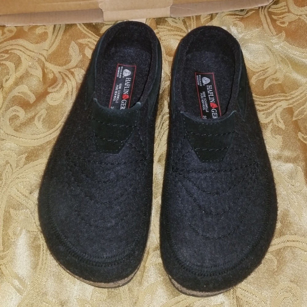 Haflinger Grizzly Carrie Charcoal Women's Size 38
